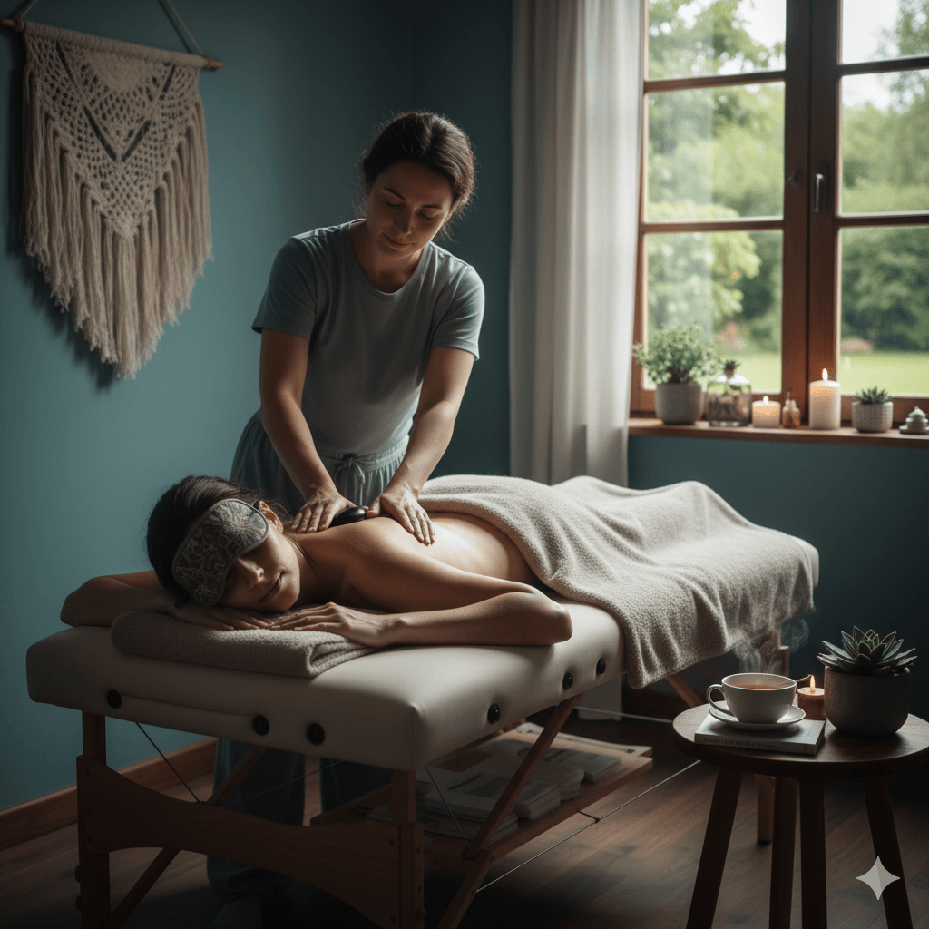 caregiver recovery massage Watchung
