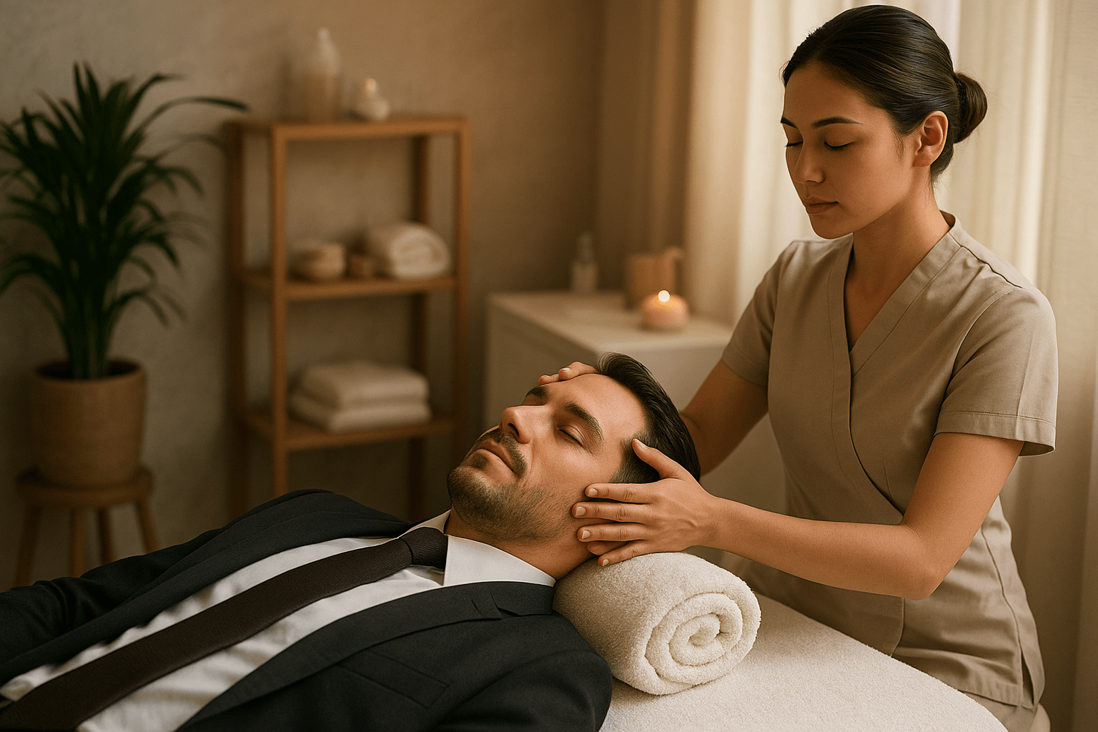 spa for busy professionals in Watchung